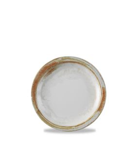 Plat bord rond beige verglaasd Ø 23 Finca Dudson