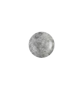 Assiette coupe creuse rond gris porcelaine vitrifiée Ø 18,2 cm Urban Dudson