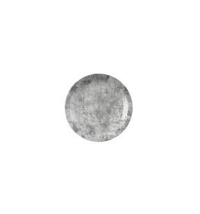 Assiette plate rond gris porcelaine vitrifiée Ø 28 cm Urban Dudson