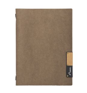 Protège-menu A5 marron Nature Securit
