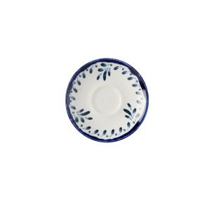 Sous tasse rond Ink porcelaine vitrifiée Ø 15,6 cm Harvest Mediterranean Dudson