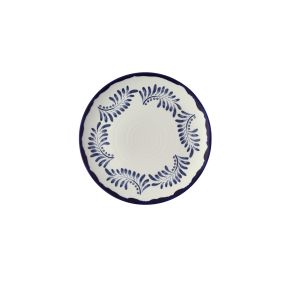 Assiette plate organique Ink porcelaine vitrifiée Ø 29 cm Harvest Mediterranean Dudson