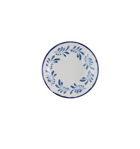 Assiette coupe creuse rond Ink porcelaine vitrifiée Ø 25 cm Harvest Mediterranean Dudson
