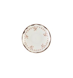 Soepbord organic terracotta verglaasd Ø 25 Harvest Mediterranean Dudson