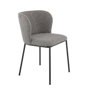 Chaise d'intérieur gris 75x55x58 cm Melina Flexmob