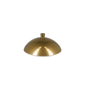 Cloche rond noir porcelaine vitrifiée Ø 13,6 cm Metal Fusion Rak