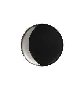 Diep bord rond zwart verglaasd Ø 26.9 Metal Fusion Rak