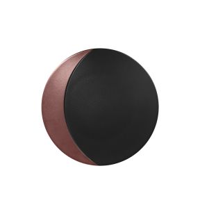 Assiette plate rond noir porcelaine vitrifiée Ø 30,8 cm Metal Fusion Rak