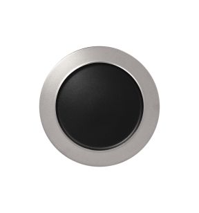 Assiette plate rond noir porcelaine vitrifiée Ø 31,7 cm Metal Fusion Rak
