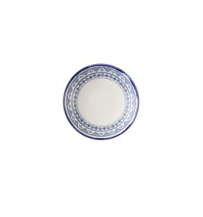 Assiette coupe creuse rond Moresque porcelaine vitrifiée Ø 25 cm Harvest Mediterranean Dudson