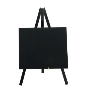 Ardoise de table carré noir 24,4x15x13,5 cm Securit (3 pièces)