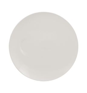 Assiette plate rond ivoire porcelaine vitrifiée Ø 31,2 cm Marea Rak