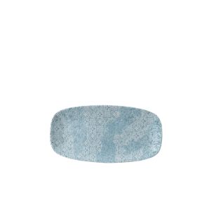 Assiette plate rectangulaire Aquamarine porcelaine 29,8x15,3 cm Vintage Prints Churchill