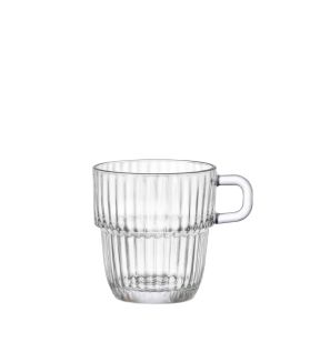 Tasse à thé transparent verre trempé 25 cl Ø 7,1 cm Barshine Bormioli Rocco