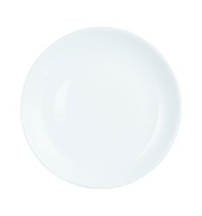 Assiette coupe rond blanc verre opal Ø 16 cm Evolutions  Arcoroc