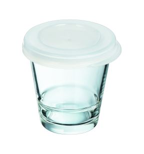 Gobelet avec couvercle monté verre trempé Ø 11 cm So Urban Arcoroc
