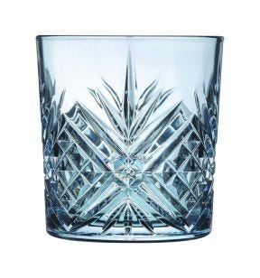 Lage vorm tumbler blauw glas 30 cl Broadway Arcoroc