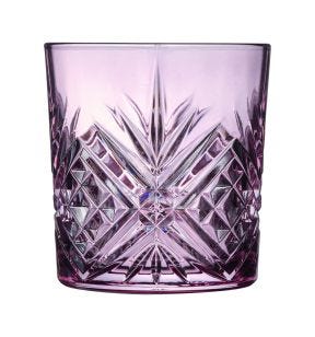 Lage vorm tumbler paars glas 30 cl Broadway Arcoroc