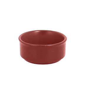Ramequin rond rouge porcelaine vitrifiée Ø 8 cm Neo Fusion Rak