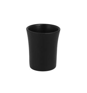 Beker rond zwart verglaasd Ø 6 Neo Fusion Rak