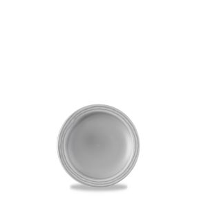 Assiette plate rond gris porcelaine vitrifiée Ø 15,2 cm Norse Harvest Dudson