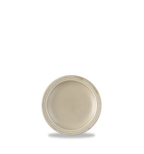 Plat bord rond beige verglaasd Ø 15.2 Norse Harvest Dudson