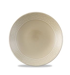 Assiette coupe creuse rond beige porcelaine vitrifiée Ø 27,8 cm Norse Harvest Dudson
