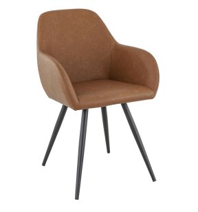Fauteuil d'intérieur marron 87x57x59 cm Olaf Flexmob