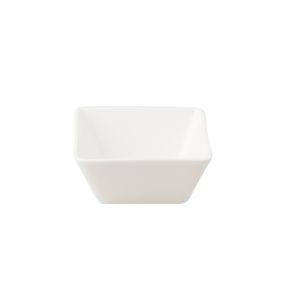 Coupelle carré ivoire porcelaine vitrifiée 7 cm Allspice Rak