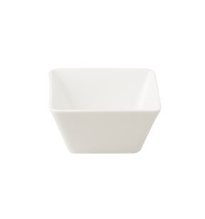 Schaaltje vierkant ivoorkleurig verglaasd 8 Allspice Rak