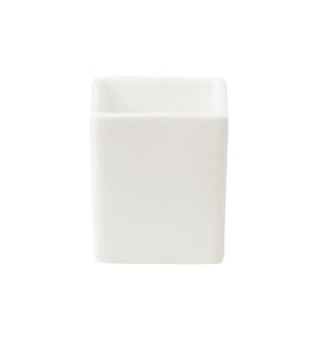Coupelle carré ivoire porcelaine vitrifiée 5,3 cm Allspice Rak