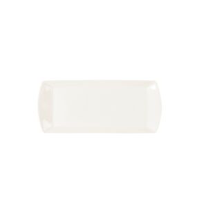 Assiette plate rectangulaire ivoire porcelaine vitrifiée 35x15 cm Allspice Rak