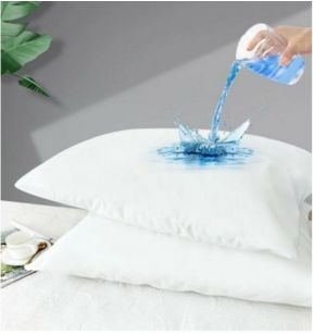 Sous taie oreiller molleton PU 60x60 cm coton