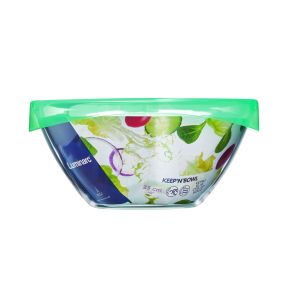 Saladier avec couvercle hermétique rond transparent verre trempé Ø 23 cm Keep'n Box Luminarc