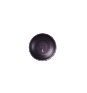 Assiette creuse rond deep purple porcelaine vitrifiée Ø 18,2 cm Stonecast Patina Churchill