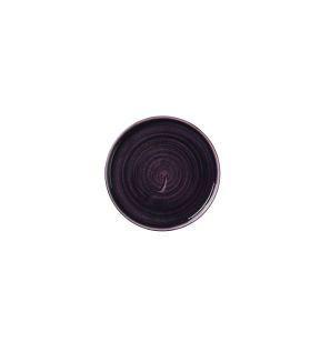 Assiette à bord droit rond deep purple porcelaine vitrifiée Ø 21 cm Stonecast Patina Churchill