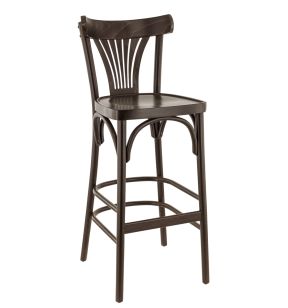 Tabouret brun foncé 105x41x43 cm Palma Flexmob