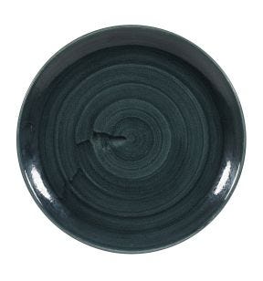 Bord beker rond Rustic Teal verglaasd Ø 28.8 Stonecast Patina Churchill