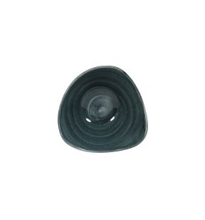Bol triangulaire Rustic Teal porcelaine vitrifiée 15,3 cm Stonecast Patina Churchill