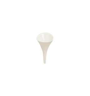 Cornet ivoire porcelaine vitrifiée Ø 10 cm Picked Rak