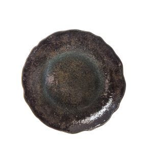 Soepbord rond Dark porselein Ø 22 Pizzo Astera