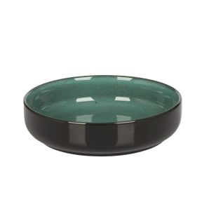 Coupelle à bord droit vert émeraude porcelaine Ø 15 cm Seagreen Velvet Astera