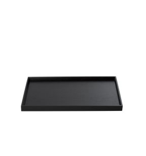 Plateau bambou noir 30x20x2,5 cm Oxstal