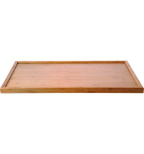 Plateau double fond bambou 60x40x2,5 cm Oxstal