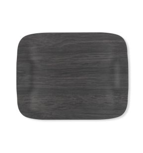 Plateau bois Cèdre foncé 60x40 cm Papillon Platex