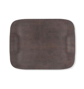 Plateau bois roc brun 41x29 cm Papillon Platex