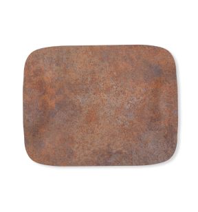 Plateau bois rouille 41x29 cm Papillon Platex