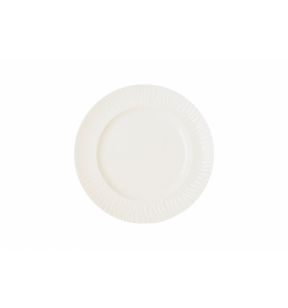 Assiette plate rond ivoire porcelaine vitrifiée Ø 20,7 cm Playa Rak