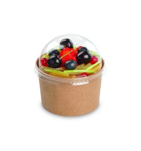 Couvercle coupe à dessert transparent Ø 9,2 cm 4 cm Alphaform (100 pièces)