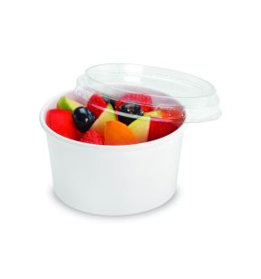 Pot à dessert blanc Ø 9,6 cm 5,2 cm 25 cl Alphaform (50 pièces)